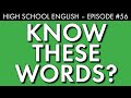 Vocabulary Understanding and Usage