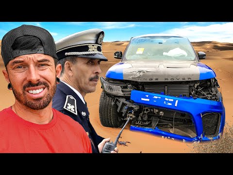 I DROVE TO THE SAHARA DESERT IN MY WRECKED RANGE ROVER SVR