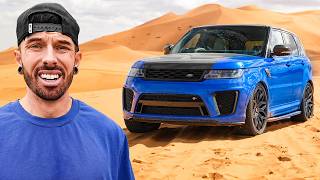 DRIVING TO THE DESERT IN A WRECKED RANGE ROVER I REBUILT