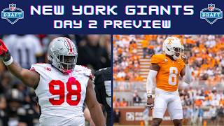 Giants NFL Draft Day 2 Preview