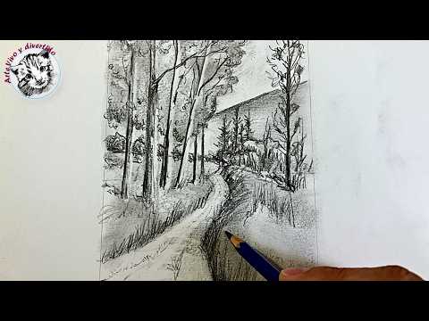Cómo Dibujar un Paisaje Realista ✏️ + 5 Tips de Composición que Cambiarán tu Dibujo