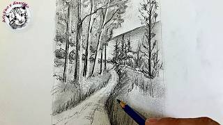 Cómo Dibujar un Paisaje Realista ✏️ + 5 Tips de Composición que Cambiarán tu Dibujo