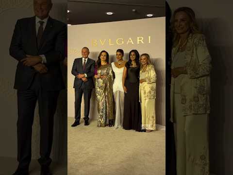 Nita Ambani, Priyanka Chopra, and Isha Ambani shine in elegance at the Bvlgari Serpenti 🌟🔥