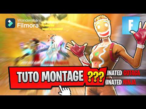 Tuto Comment faire un MAGNIFIQUE Montage sur Fortnite avec Filmora (gratuit)