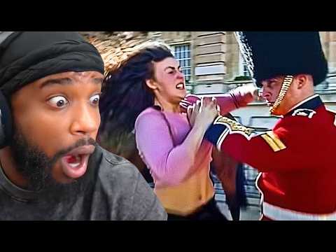 CashNasty Reacts To When Royal Guards Fight Back!