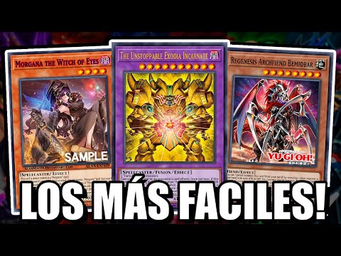 TOP: Los mazos más FÁCILES DE USAR de Yu-Gi-Oh!