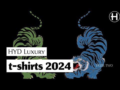 HYD T-shirt Fashion 2024 Tiger Two