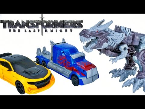 TRANSFORMERS THE LAST KNIGHT 2 & 3 STEP CHANGERS KNIGHT ARMOR MASK BEE OPTIMUS GRIMLOCK DINOBOT