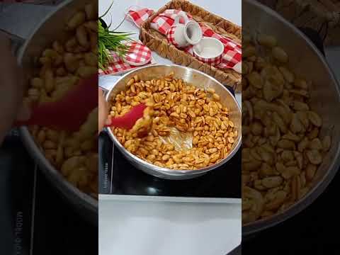 بعد ماعرفت السر قررت اعملها في البيت👌 #مطبخ_العيله #حلويات_المولد #الفولية