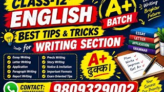 Class 12 English | Best Tips & Tricks for Writing Section | A+ Preparation | NEB English