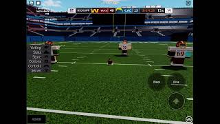 Washington Football Team Vs Los Angeles Chargers SFA Season 1 Week 1