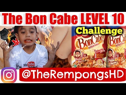 Samyang  dan Bon Cabe Challange Level 10! | TheRempongsHD