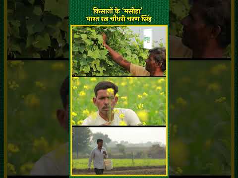 किसानों के नेता चौधरी चरण सिंह, राष्ट्रीय किसान दिवस की कब शुरुआत? National Farmers' Day | #shorts