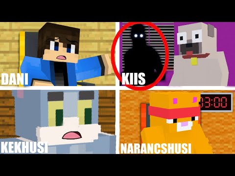 DANI ÉS KIIS VIDEÓ HÍVÁS HAJNALI 3 ÓRAKKOR A MINECRAFTBAN!