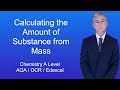 Moles and Molar Mass Concepts