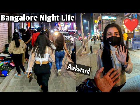 MG Road Bangalore Night Life 😱 nightlife In India Mg road bangalore vlogs - Dablulifestyle