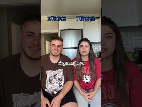 Kürtçeyi yeni öğreniyo olduğu kadar 😃