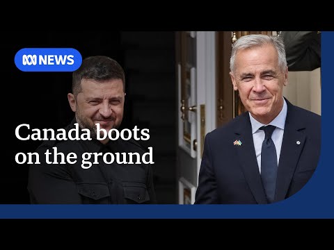 YouTube video thumbnail: Canada won't Rule out Boots on the Ground in Ukraine as Security Guarantee