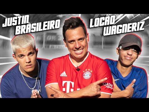 DESAFIOS DE FUT feat. JUSTIN BIEBER BR VS WAGNER MCL (EAE LOKÃO) MUITO ENGRAÇADO! QUEM VENCEU?