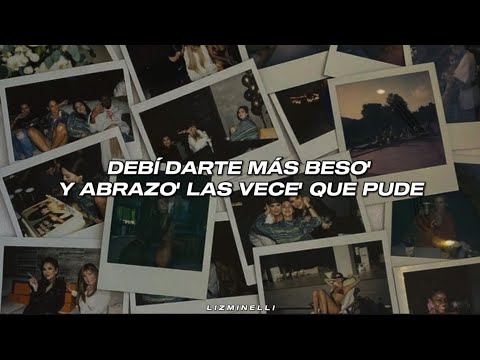 Debí tirar más fotos de cuando te tuve... 💔 || DTMF - Bad Bunny // Letra. ♡