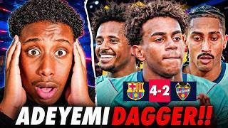 YAMAL & ADEYEMI COOK... BUT WE NEED TO TALK!! 🚨 LEVANTE 2-4 BARCELONA