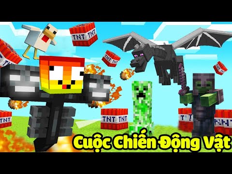 MINI GAME : CUỘC CHIẾN ĐỘNG VẬT ** NOOB HÓA QUÁI VẬT MẠNH NHẤT