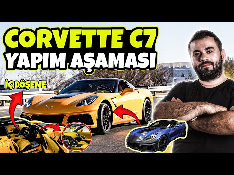 Corvette C7’yi İç Dış Sarı Yaptık! | Yapım Aşaması | Aksoy Tuning