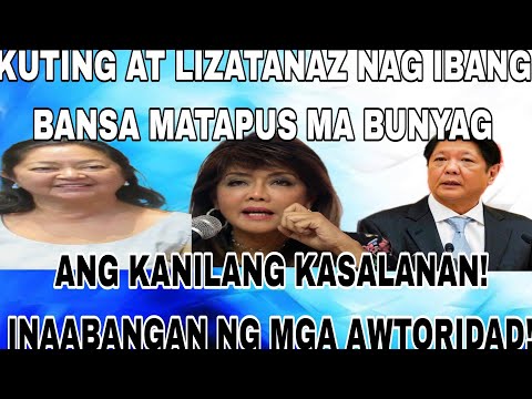 KUTING LIZATANAZ NAG IBANG BANSA MATAPUS MA BUNYAG ANG KANILANG KASALANAN! INAABANGAN NG AWTORIDAD