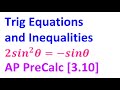 Trigonometric Functions and Inequalities