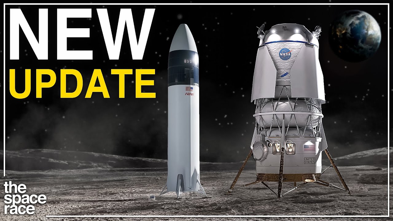 NASA Reveals New SpaceX & Blue Origin Moon Landing Update!