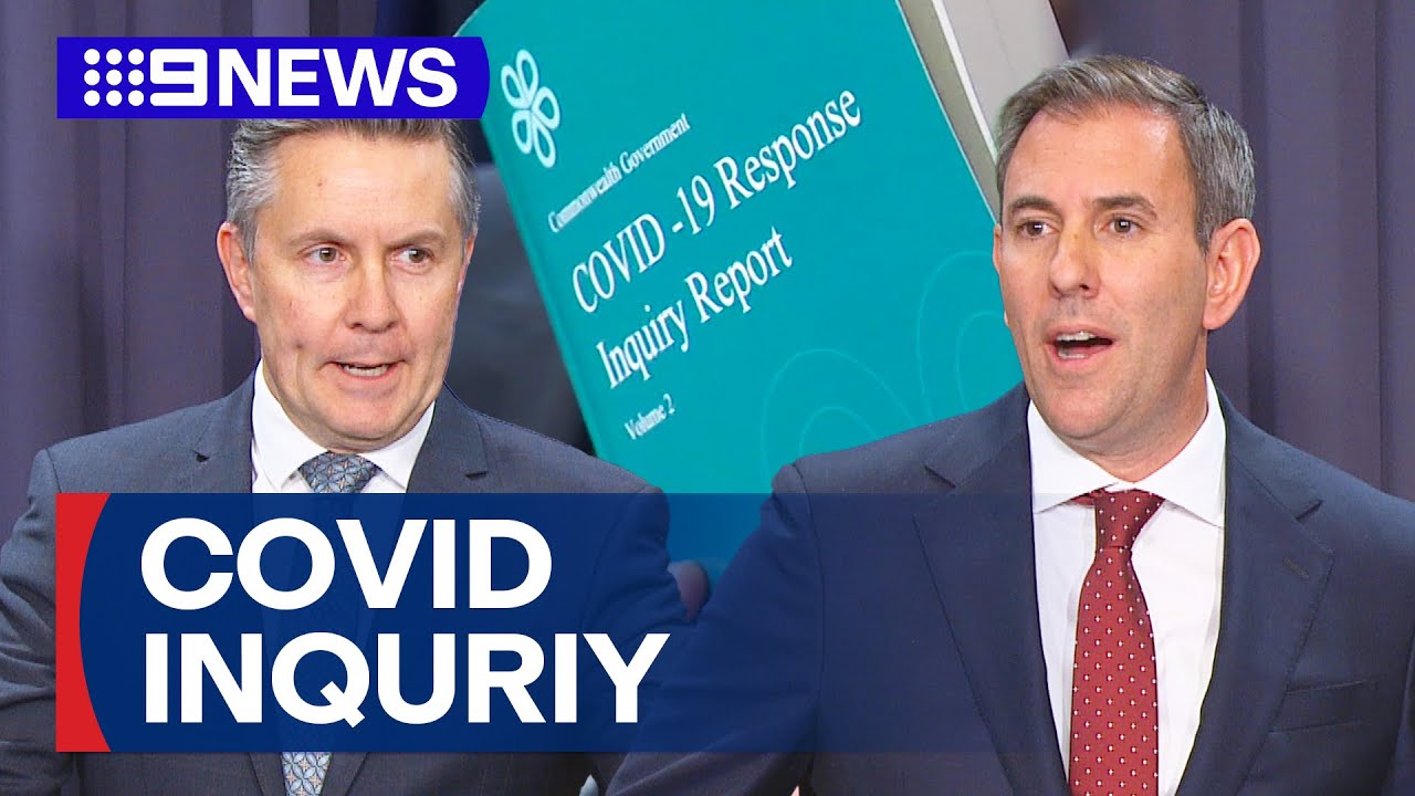 COVID-19 inquiry finds vaccine delay resulted in  billion hit to economy | 9 News Australia