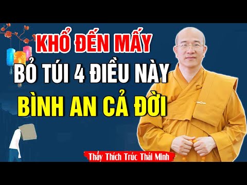 Nghe Thầy VẤN ĐÁP Muốn Hết Khổ Chỉ Cần Biết 2 Điều Đơn Giản _ Thầy Thích Trúc Thái Minh