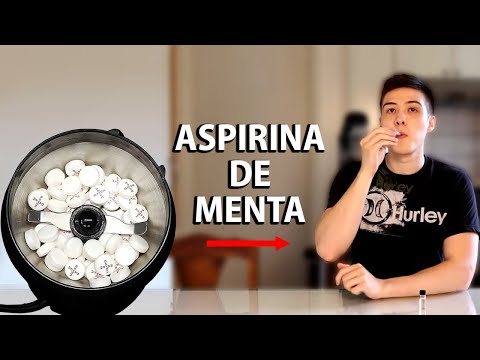 Haciendo que las aspirinas sepan a menta