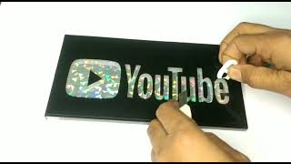 led name plate for home