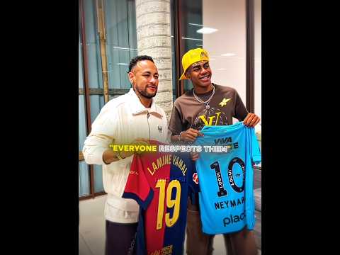 Lamine Yamal Met Neymar Jr ๐ฅถ๐ฅ