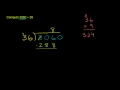 Division of 3,060 by 36