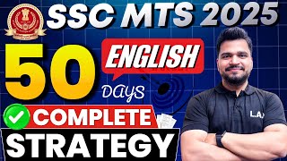 SSC MTS 2025 | SSC MTS English Complete Strategy 2025 | SSC MTS English by Piyush Sir