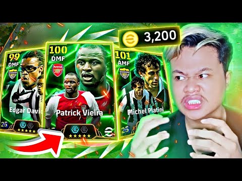 GUA BAKAR KOIN LAGI SAMPE NGAMUK DEMI EPIC GELANDANG EROPA TERBAIK!! EFOOTBALL 2025 MOBILE