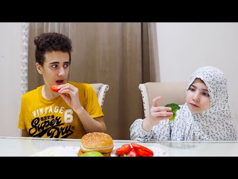 ماما والاكل الصحي!