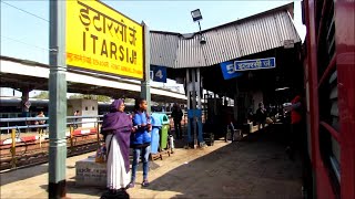 ITARSI JUNCTION Arrival | 13202 Mumbai - Patna Express !!