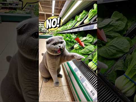 i don't want to eat it #short #cat #ai