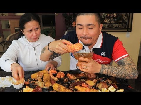 HOW TO COOK A SEAFOOD BOIL | MUKBANG
