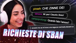 RISPONDO ALLE VOSTRE RICHIESTE DI SBAN