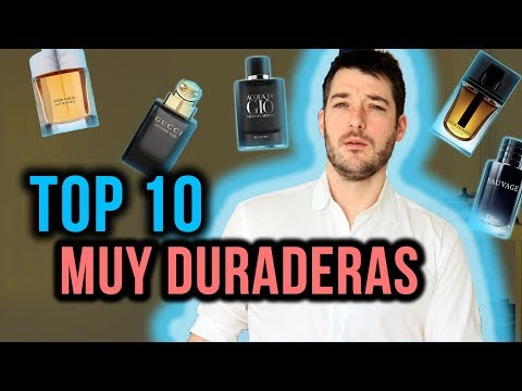 Top 10 mejores fragancias que duran muchísimo