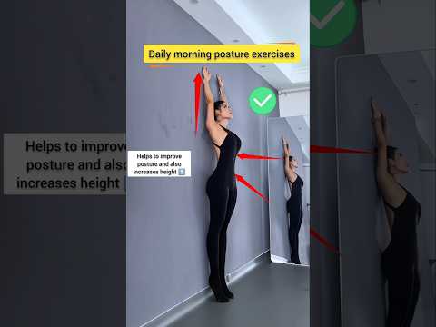 Fix Your Posture in 10 Minutes a Day Simple Shoulder Opening & Posture Correction Exercises #fitness