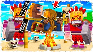 Мені досым екеумізді жабайы адамдар ұрлап кеттіма? Жительдарды құтқардық Қазақша майнкрафт қазақша