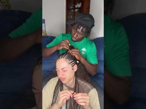 Il m’a fait ma coiffure préférée 😍😍😍🥹🥹🥹 il me coiffe mieux que moi-même 😍🥹 #hair #love