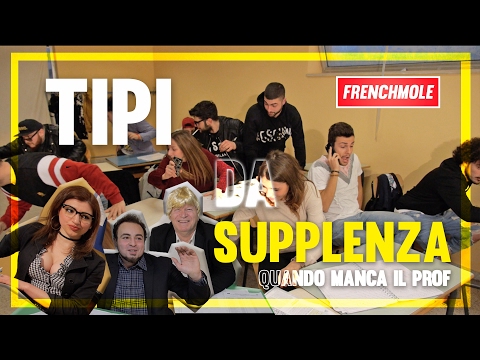 TIPI DA SUPPLENZA