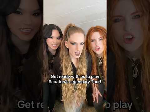 Playing the Legendary Tour with @Sabaton!