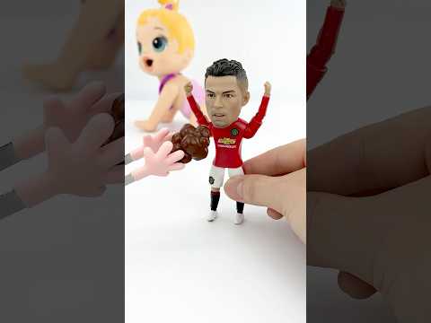 Satisfying with Unboxing Ronaldo funny Toys ASMR Videos #messi #ronaldo